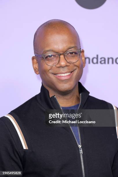 Jewerl Ross attends the "Sujo" Premiere during the 2024 Sundance Film Festival at The Ray Theatre on January 19, 2024 in Park City, Utah.