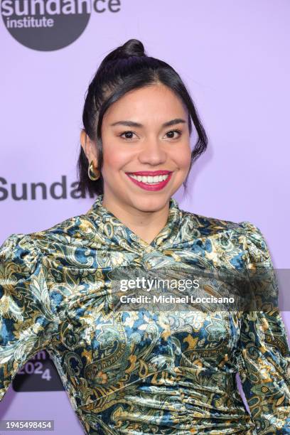 Karla Garrido attends the "Sujo" Premiere during the 2024 Sundance Film Festival at The Ray Theatre on January 19, 2024 in Park City, Utah.