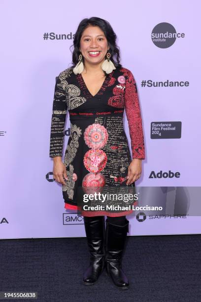 Yadira Pérez attends the "Sujo" Premiere during the 2024 Sundance Film Festival at The Ray Theatre on January 19, 2024 in Park City, Utah.