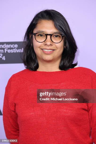 Diana Arcega attends the "Sujo" Premiere during the 2024 Sundance Film Festival at The Ray Theatre on January 19, 2024 in Park City, Utah.