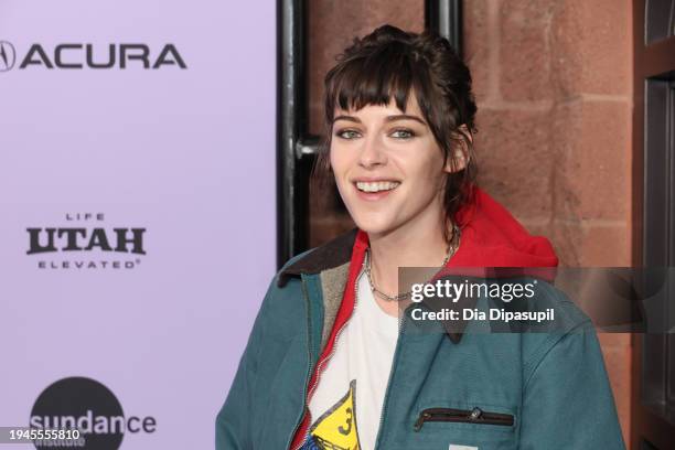 Kristen Stewart attends the "Love Me" Premiere during the 2024 Sundance Film Festival at Eccles Center Theatre on January 19, 2024 in Park City, Utah.