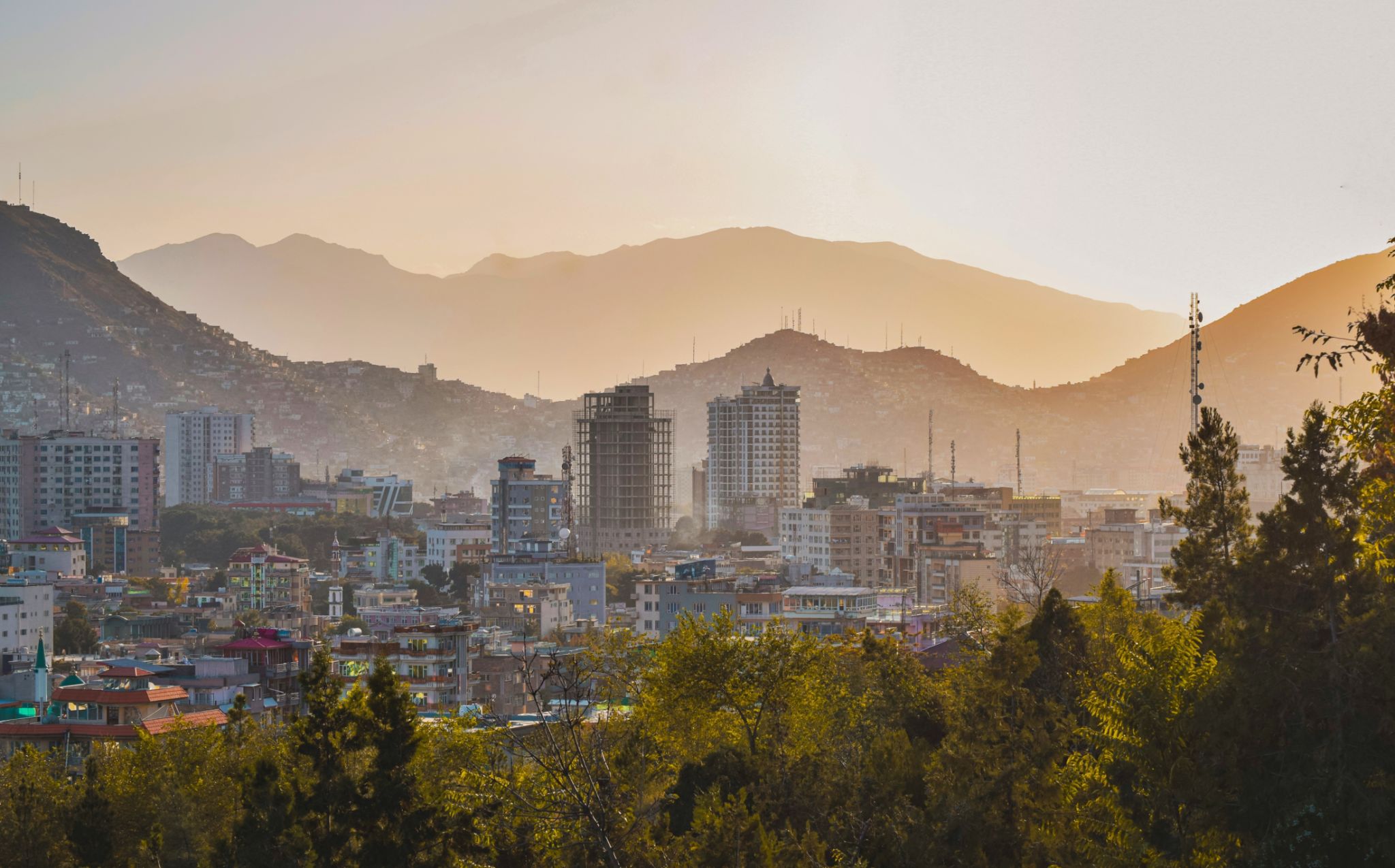 kabul skyline
