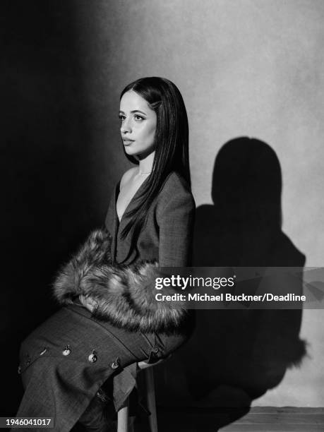 Camila Cabello is photographed for Deadline at the Deadline Studio during the 2024 Sundance Film Festival on January 21, 2024 in Park City, Utah.