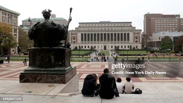 Partial view of the Columbia University Campus.