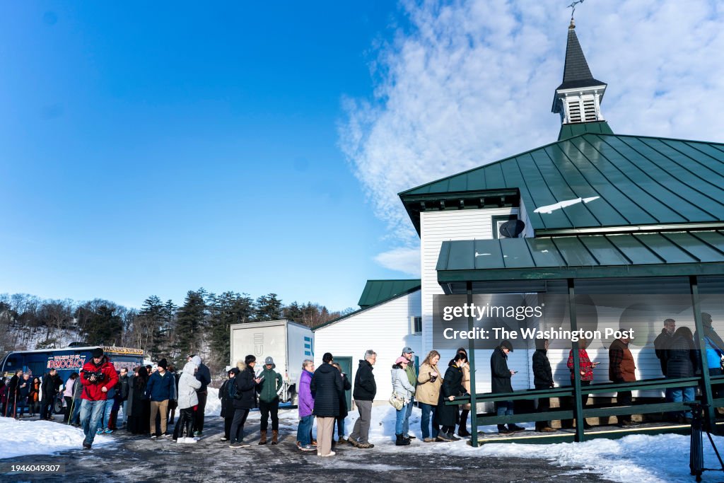 FRANKLIN, NEW HAMPSHIRE: With 1 day to go until the New Hampshi