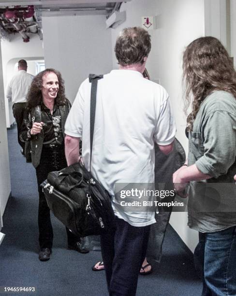 Ronnie James Dio on February 16, 2004 in New York City.