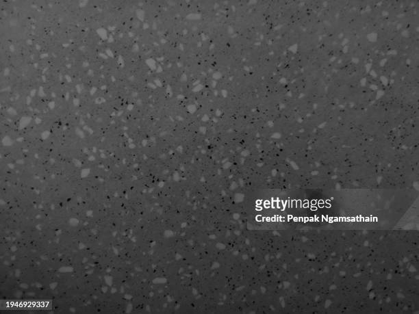 terrazzo polished stone floor, smooth material texture background - terrazzo stock pictures, royalty-free photos & images