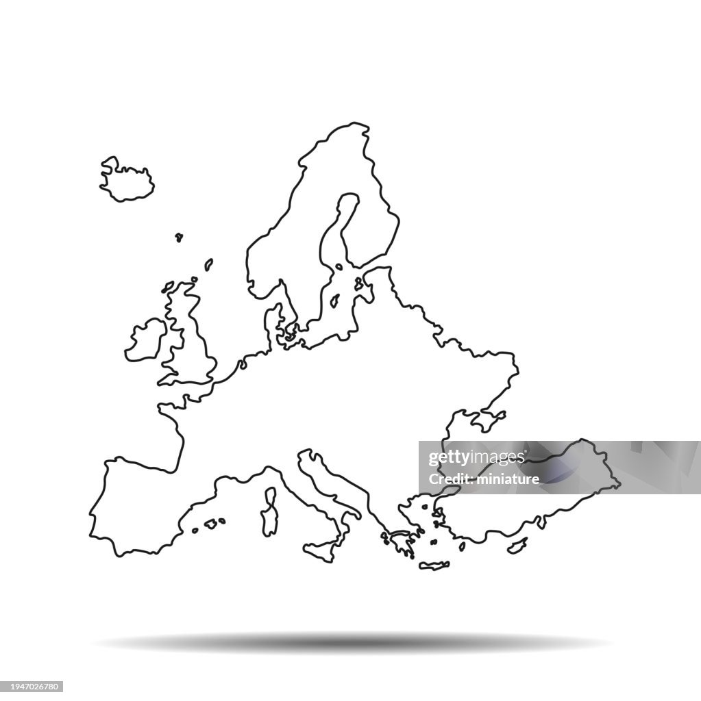 Europe map