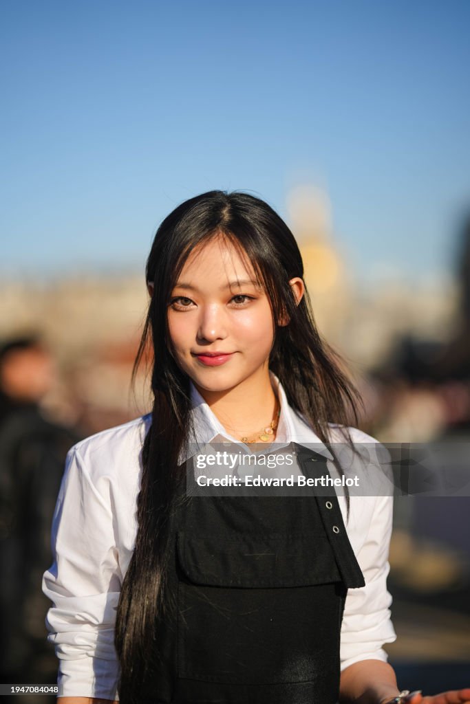 Celebrity Sightings - Paris Fashion Week - Menswear Fall/Winter 2024/2025 - Day Four