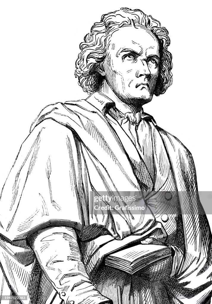 Ludwig Van Beethoven German Composer Portrait 1856 High Res Vector ludwig-van-beethoven-german-composer-portrait-1856-high-res-vector