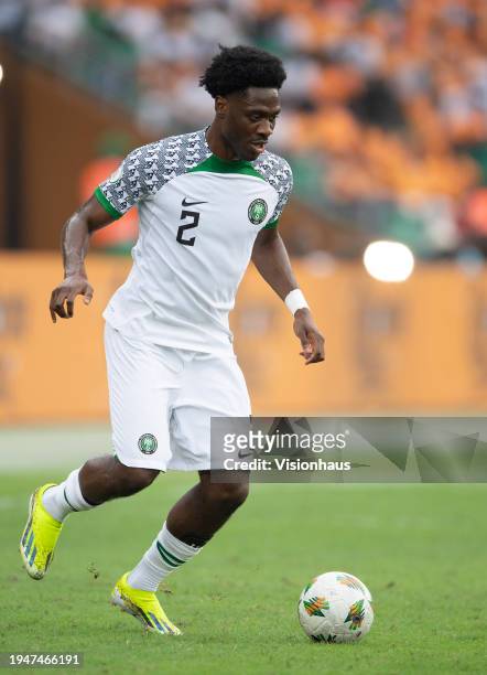 Of Nigeria during the TotalEnergies CAF Africa Cup of Nations group stage match between Ivory Coast and Nigeria at on January 18, 2024 in Abidjan,...