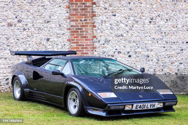 The Lamborghini Countach at Goodwood Festival of Speed 2023 on July 13th in Chichester, England. The annual automotive event is hosted by Lord March...