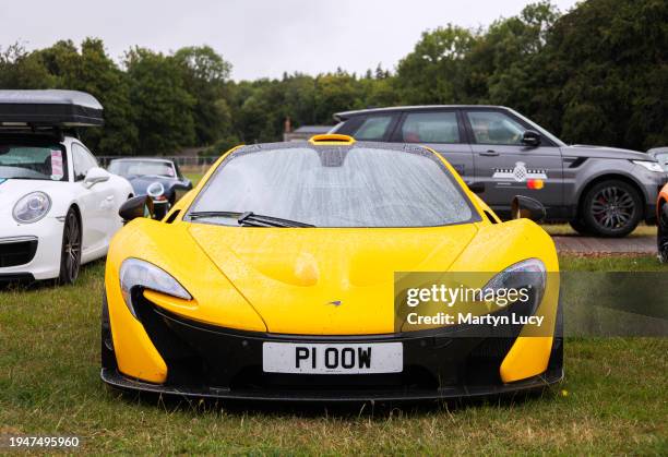 The McLaren P1 at Goodwood Festival of Speed 2023 on July 13th in Chichester, England. The annual automotive event is hosted by Lord March at his...