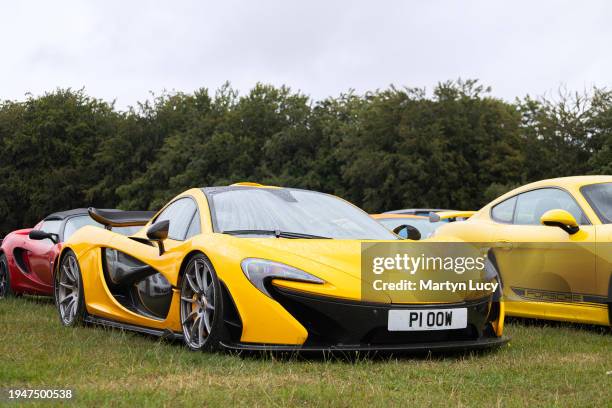 The McLaren P1 at Goodwood Festival of Speed 2023 on July 13th in Chichester, England. The annual automotive event is hosted by Lord March at his...