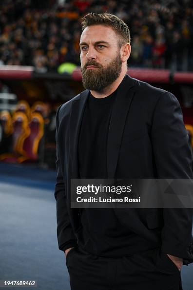 As Roma Coach AS Roma coach Daniele De Rossi before the Serie A TIM match between ...