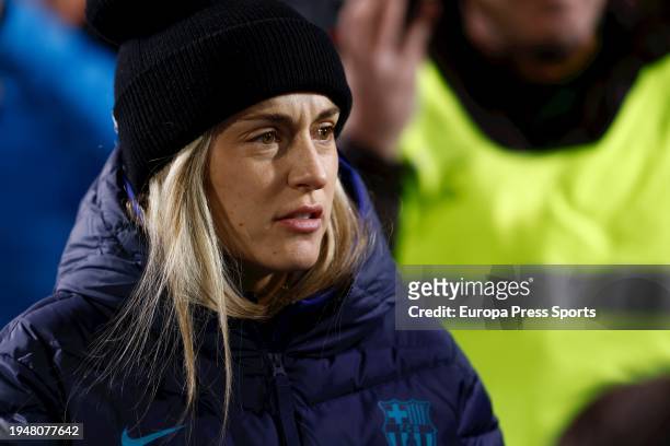 Alexia Putellas of FC Barcelona looks on during the Spanish SuperCup 24, Supercopa de Espana, Final, women football match played between FC Barcelona...