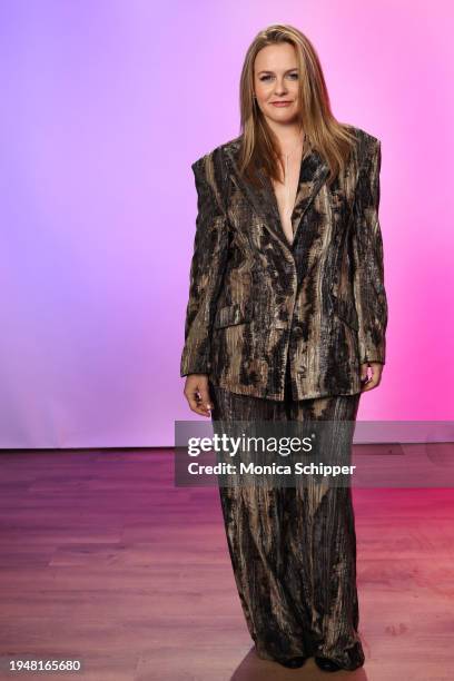 Alicia Silverstone visits the IMDb Portrait Studio at Acura House of Energy on Location at Sundance 2024 on January 20, 2024 in Park City, Utah.