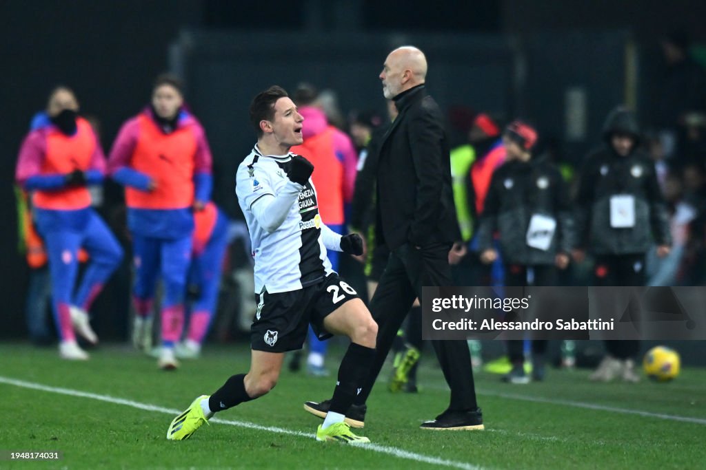 Udinese Calcio v AC Milan - Serie A TIM