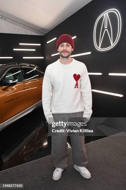 Dylan O'Brien attends the Acura House of Energy at the 2024 Sundance Film Festival on January 20, 2024 in Park City, Utah.