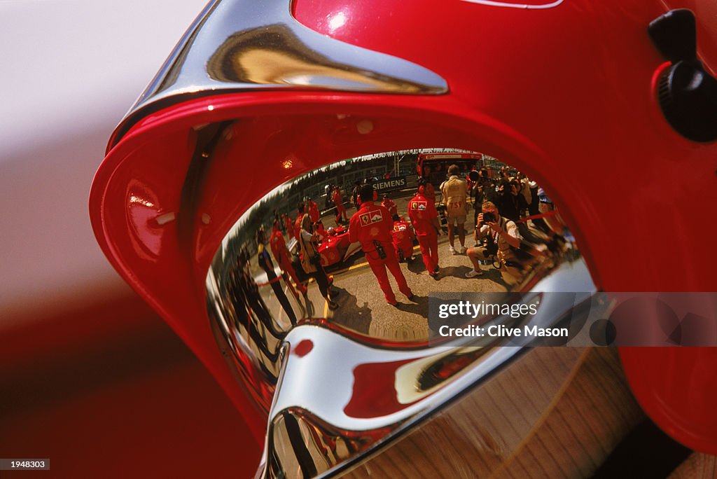 Ferrari pit stop