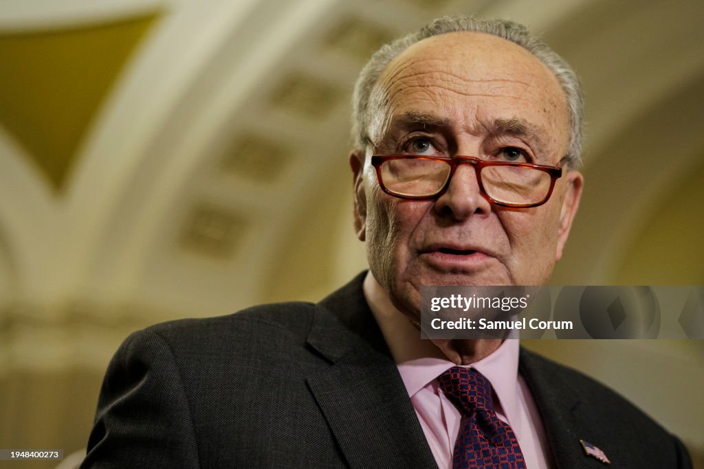 Senators Continue Work On Capitol Hill And Meet For Weekly Policy Luncheons