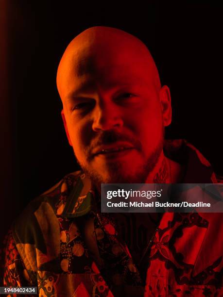 René Pérez Joglar a.k.a. 'Residente' is photographed for Deadline at the Deadline Studio during the 2024 Sundance Film Festival on January 22, 2024...