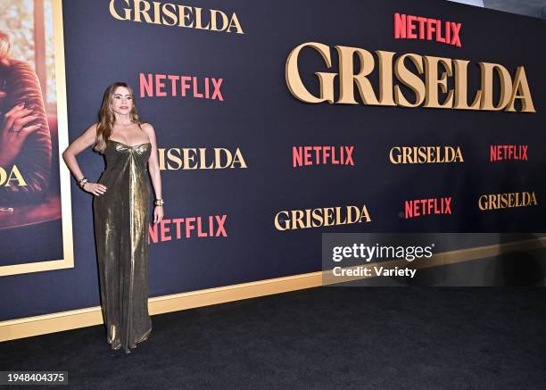 Sofía Vergara at the premiere of "Griselda" held at The Fillmore Miami Beach on January 23, 2024 in Miami Beach, Florida.