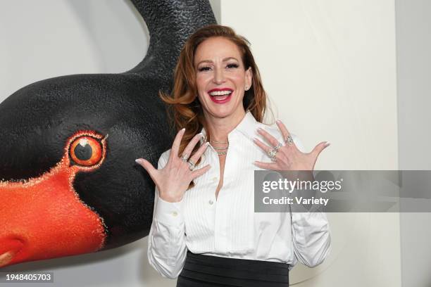 Rebecca Creskoff at the premiere of "Feud: Capote vs. The Swans" held at MOMA on January 23, 2024 in New York City.