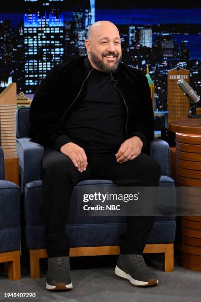 Episode 1908 -- Pictured: Actor & comedian Kevin James during an interview on Tuesday, January 23, 2024 --