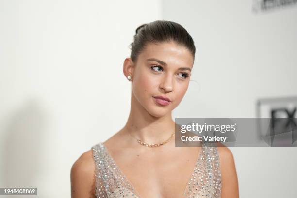 Phoebe Gates at the premiere of "Feud: Capote vs. The Swans" held at MOMA on January 23, 2024 in New York City.