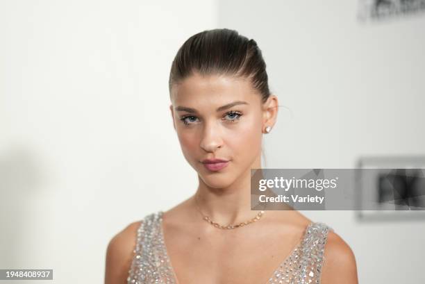 Phoebe Gates at the premiere of "Feud: Capote vs. The Swans" held at MOMA on January 23, 2024 in New York City.