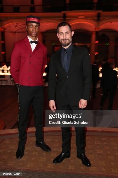 Clemens Schick during the Cartier x Babelsberg dinner at Martin Gropius Bau on January 23, 2024 in Berlin, Germany.