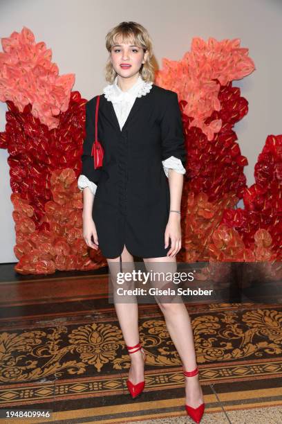 Lisa Vicari during the Cartier x Babelsberg dinner at Martin Gropius Bau on January 23, 2024 in Berlin, Germany.