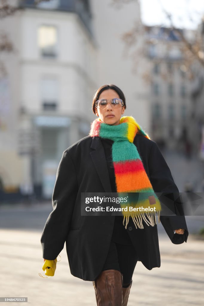 Street Style - Paris Fashion Week - Menswear Fall/Winter 2024/2025 - Day Five
