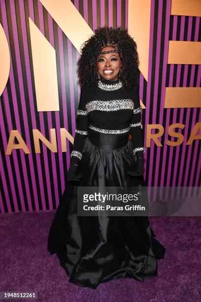 Angie Stone attends The 6th Annual URBAN ONE HONORS: Best In Black presented by TV One at Coca Cola Roxy on January 20, 2024 in Atlanta, Georgia.