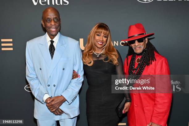 Jimmie Walker, Bern Nadette Stanis and Ralph Carter attend The 6th Annual URBAN ONE HONORS: Best In Black presented by TV One at Coca Cola Roxy on...