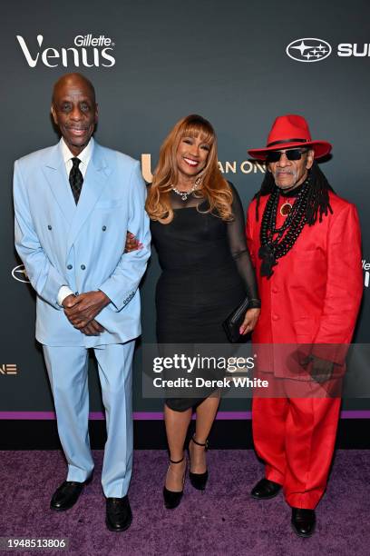 Jimmie Walker, Bern Nadette Stanis and Ralph Carter attend The 6th Annual URBAN ONE HONORS: Best In Black presented by TV One at Coca Cola Roxy on...