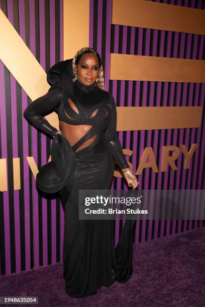 Mary J. Blige attends the 2024 Urban One Honors: Best In Black presented by TV One at Coca Cola Roxy on January 20, 2024 in Atlanta, Georgia.