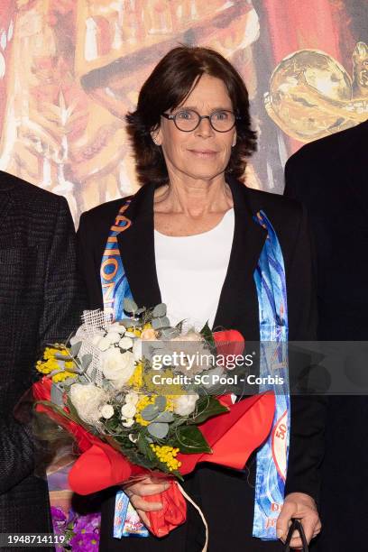 Princess Stephanie of Monaco attends the 46th International Circus Festival on January 20, 2024 in Monaco, Monaco.