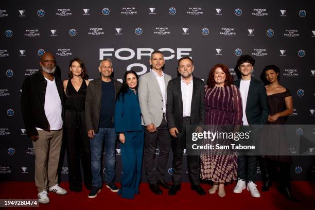 Tony Briggs, Anna Torv, Steve Hutensky, Jodi Matterson, Eric Bana, Robert Connolly, Jane Harper, Archie Thomson and Lucy Ansell attends the world...