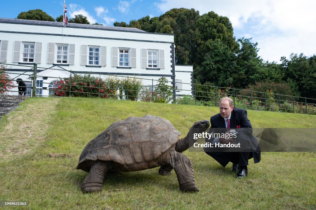 Royal Visit To St Helena