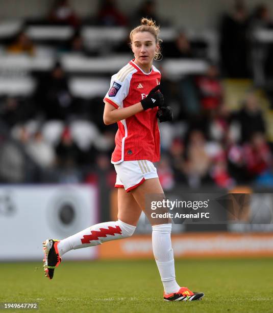 Vivianne Miedema of Arsenal during the Barclays Women´s Super League match between Arsenal Women FC and Everton Women FC at Meadow Park on January...