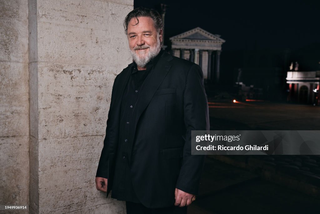 Russell Crowe, 2022 Rome Film Festival, Portrait Session, October 2022