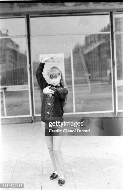 Spanish actress Maribel Martin, Madrid, Spain, 1966.