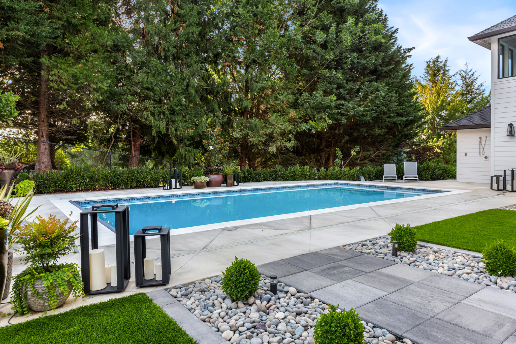 backyard pool