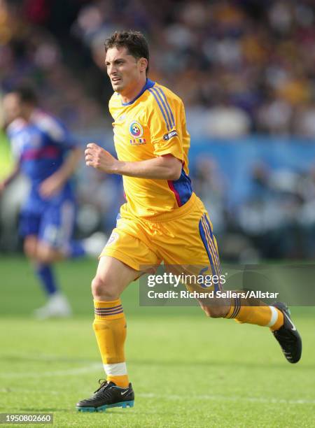 June 9: Mirel Radoi of Romania running during the UEFA Euro 2008 Group C match between Romania and France at Letzigrund Staduim on June 9, 2008 in...