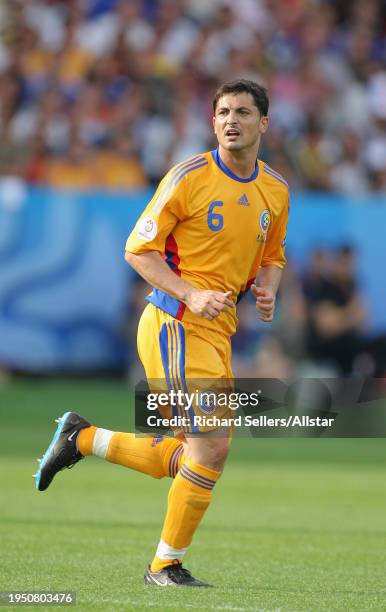 June 9: Mirel Radoi of Romania running during the UEFA Euro 2008 Group C match between Romania and France at Letzigrund Staduim on June 9, 2008 in...