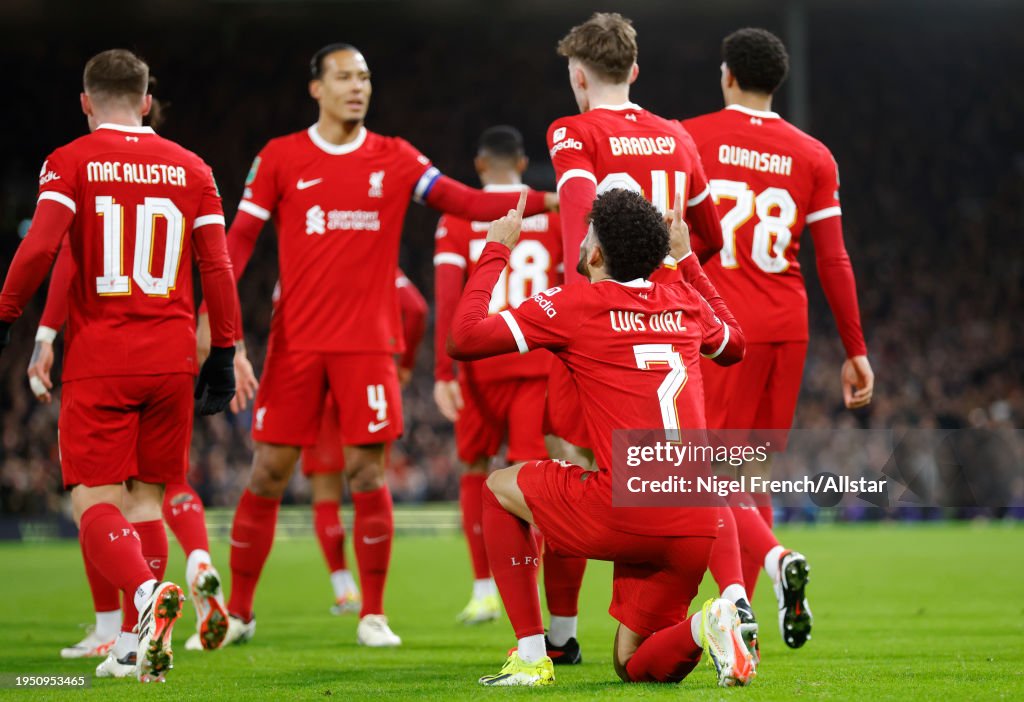 Fulham v Liverpool - Carabao Cup Semi Final Second Leg