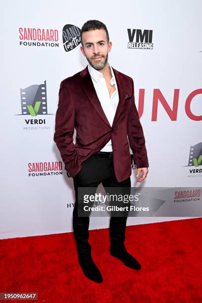 Julian Brass at the premiere of "Junction" held at Harmony Gold on January 24, 2024 in Los Angeles, California.