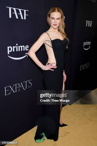 Nicole Kidman attends Prime Video's "Expats" New York Premiere at The Museum of Modern Art on January 21, 2024 in New York City.